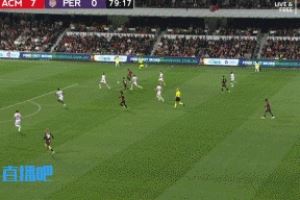 不留情面!穆萨小角度抽射,AC米兰8-0珀斯光荣!